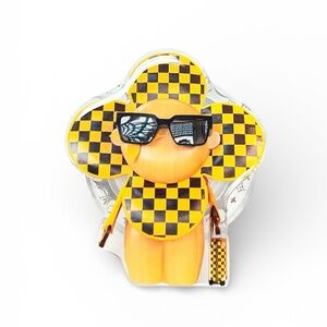 Checkered Yellow and Black Magnetic Popsocket